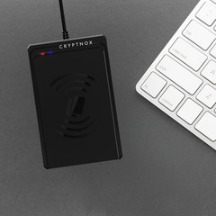 Contactless NFC Smart Card Reader – USB Type-C & Type-A, ISO 14443, Secure E-Pay