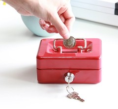 Jssmst Cash Box Lock XS Red