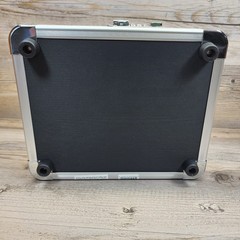 Vaultz Cash Box, Black/Chrome 9.8&Prime; x 4.8&Prime; x 8.5&Prime; Combination Lock.