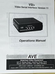 Untested AVE VSI+ SRAM Cash Register. No Power Adapter