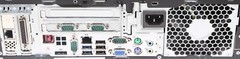HP rp5810 Retail System; Celeron G1820 2.7GHz, 4GB Memory, 128GB SATA SSD, DVD-R