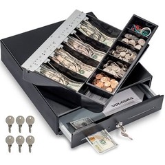 Volcora 13&Prime; Cash Register Drawer for Point of Sale (POS) System with Fully Re…