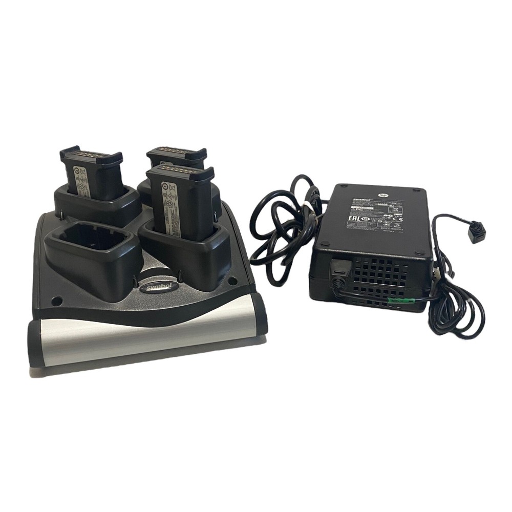 Symbol MC9190 Battery Charger & Three Batteries SAC9000-4000R MC9190-G CHARGER