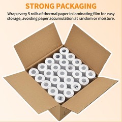 100 Rolls 21/4 In x 50ft Credit Card POS Receipt Thermal Paper 2.25×50
