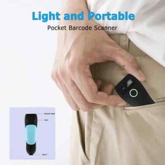 Barcode Scanner C70 Wireless 1D 2D CMOS Scanner Bluetooth Mini Pocket QR Reader