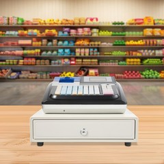3IN1 Retail POS System, Cash Register Express Complete Point of Sale System 35W