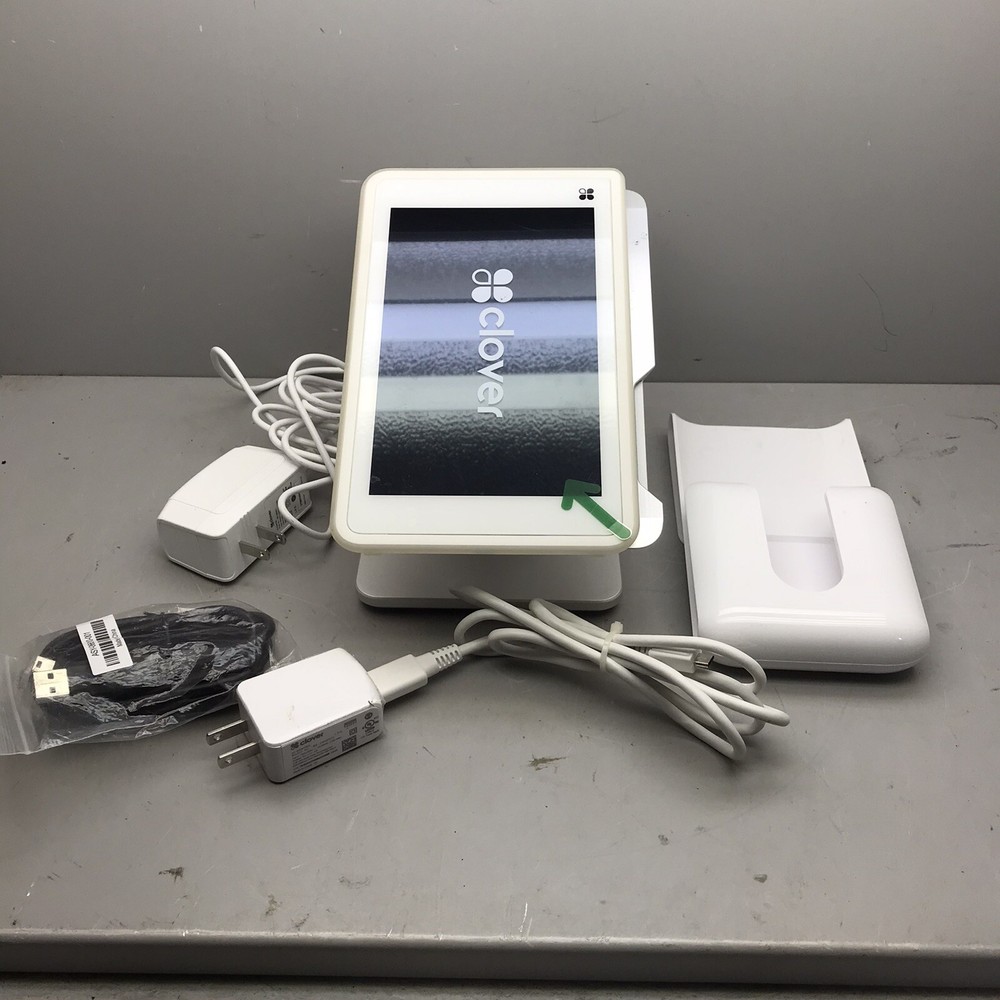 Clover C201 Mobile Portable POS Device Touchscreen w/Card Reader & Barcode SCNR