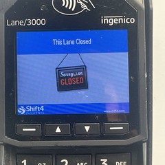 Ingenico Lane 3000 CL Credit Card Terminal w/ Power Cord