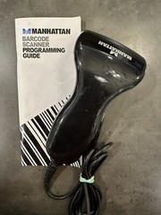 Manhattan USB CCD Barcode Scanner 80 mm 401517 PRE-OWNED / TESTED!