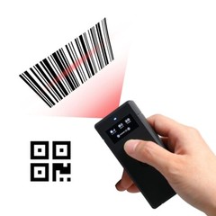 1D 2D QR Code Wireless Handhel Portable Express Scanner Reader bluetooth 2.4G