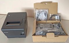 Epson TM-T88VII Thermal Wireless Receipt Printer with new original accessories