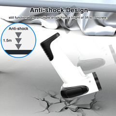 Laser Wireless Handheld Barcode Reader with Stand Bluetooth & 2.4Ghz and USB Wir