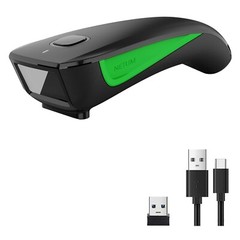 NT-L5 Wired 2D Barcode Scanner AND C750 Wireless Bluetooth QR Bar code Reader