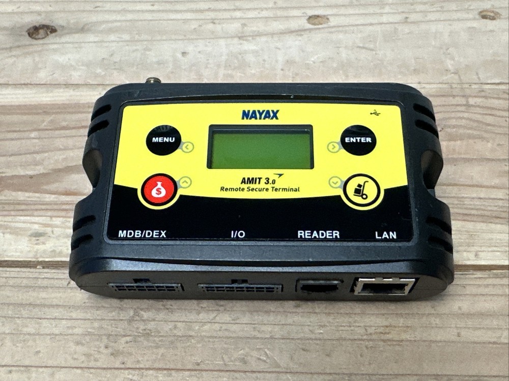 Nayax Amit 3.0 CC Vending Machine Monitoring & Telemetry Remote Terminal Used