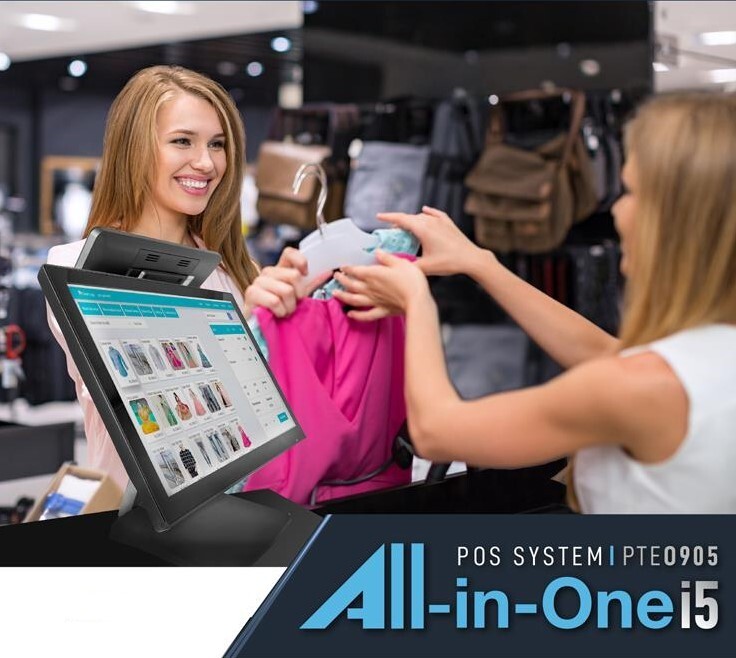 3nStar All-In-One POS System Intel Core i5 9th Generation 8GB RAM 240GB SSD WIFI