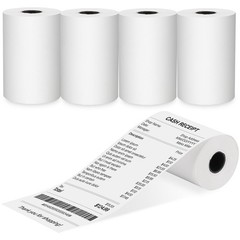 (5 Rolls) 2 1/4 x 50 Thermal Receipt Paper Rolls, POS Cash Register Paper Rol…