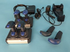 INTERMEC AC5 & AC6 CHARGERS: w/ batteries |010-8015876