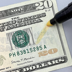 Huron Counterfeit Fake Money Bill Marker Detector Pen Marker (5/15/50/150/375/15