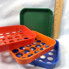 Nadex Colored Coin Sorting Trays Plastic WRAPPERS NOT INCLUDED