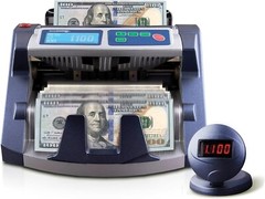 AccuBANKER AB1100PLUS Digital Bill Counter 200 Bills Speed 1300/Min CE UL Listed