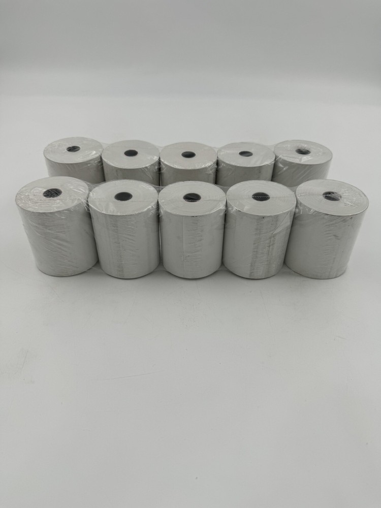 Thermal Paper Receipt Rolls 3-1/8&Prime; x 230&prime; White POS Cash Register Tape 10 Rolls