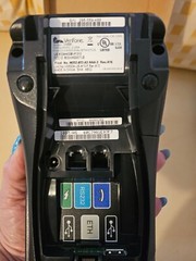 VeriFone VX520 Credit Card Terminal Machine M252-653-A3-NAA-3 W/Pwr Cord in Box