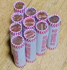 Brandt 1702 1702-6 Automatic Coin Wrapper Penny Tube 32223