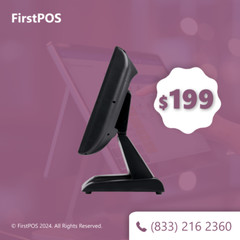 15 Touchscreen POS Cash Register Till System For All Businesses