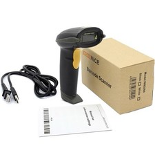 Wone Nice WN3300 USB Laser Handheld Barcode Scanner with USB Cord New Open Box