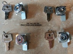 APG Vasario Lock Set Kit – Fits Square, Revel, HP, NCR, MICROS, PAR Cash Drawers