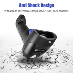 USB 1D Barcode Scanner, Handheld Wired CCD Barcode Reader Supports Screen Sca…