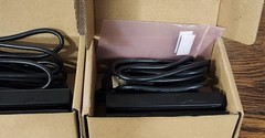 Set Of 2 MAGTEK 21040108 USB Credit Card Reader With Magnetic Swipe Black