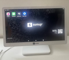 SumUp Retail POS System Terminal White with Stand and Accessories for Retail