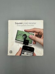 Square Black Cell Phone iPad Credit Card Reader