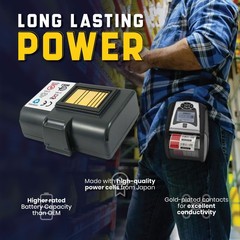 Replacement Battery for Zebra Printer Models QLn320 QLn220 (HC), ZQ500, ZQ510…