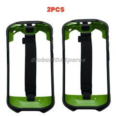 2PCS Green plus black Protective shell & Hand Strap for Zebra TC51 TC56 TC52
