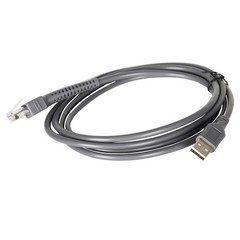 USB Cable Barcode Scanner Cord For Symbol LS2208 CBA-U01-S07ZAR 6FT 10 Pack