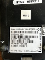 Ingenico iPP350 POS Credit Card Payment Terminal