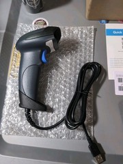 NETUM M5S 2D QR Barcode Scanner USB Wired w/ Stand