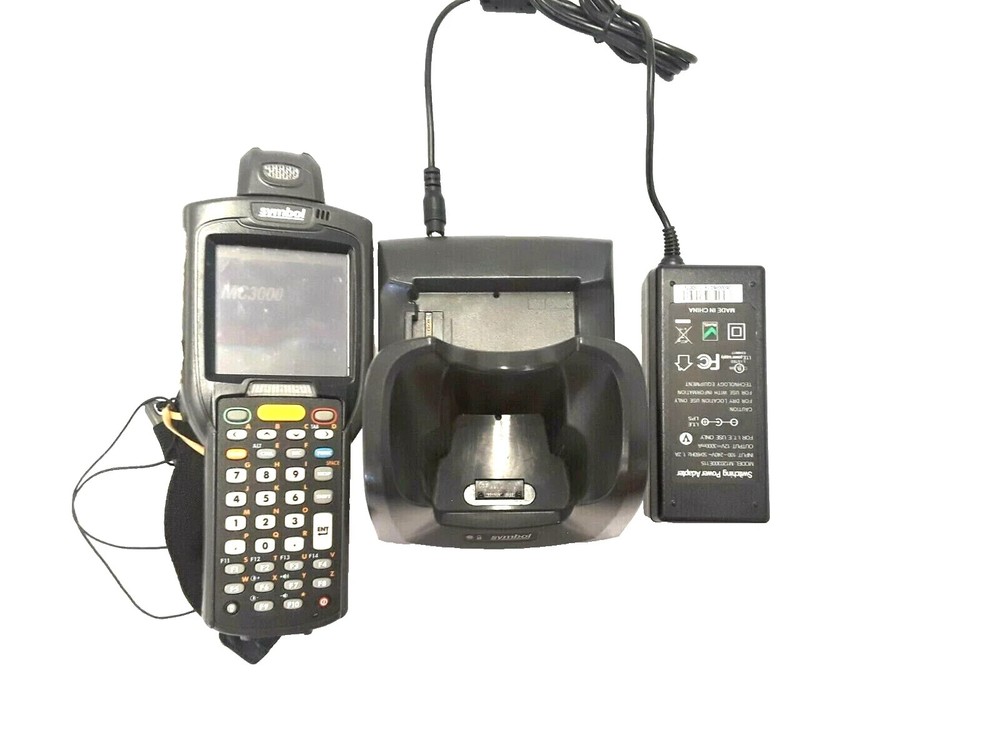 Symbol MC3090-RG0PBBG00WW Wireless Laser Barcode Scanner USED.