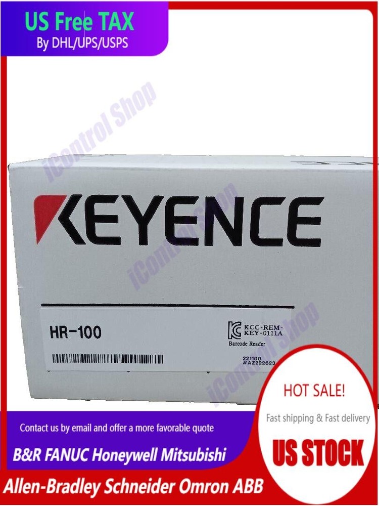 KEYENCE HR-100 2D Code Handy Scanner New