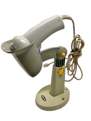 Percon Inc. – Snapshot Decoded Handheld Barcode Scanner w/Stand – Untested – VGC