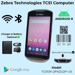 Zebra TC56 Android 8 Mobile Computer Barcode Scanner – Unlocked – FAST SHIPPING
