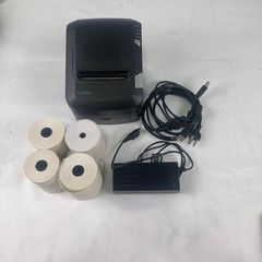 POSX EVO HISPEED Thermal Receipt Printer USB LAN Ethernet w/ 4 Paper Rolls