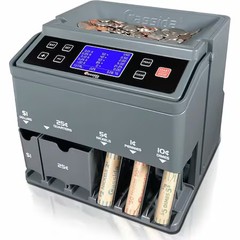 Cassida C300 Coincounter, Gray, 10-3/8Inh, 14-1/2Inw