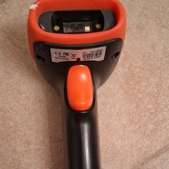 Tera HW0002 USB Wired Handheld Barcode Scanner w/ USB Cable Black/Orange