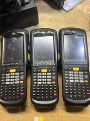 lot of 3 Motorola Barcode Scanner Mc9596 Scanners untested