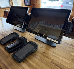 Toast POS Terminals (2) & Toast GO Handhelds First Gen (3)