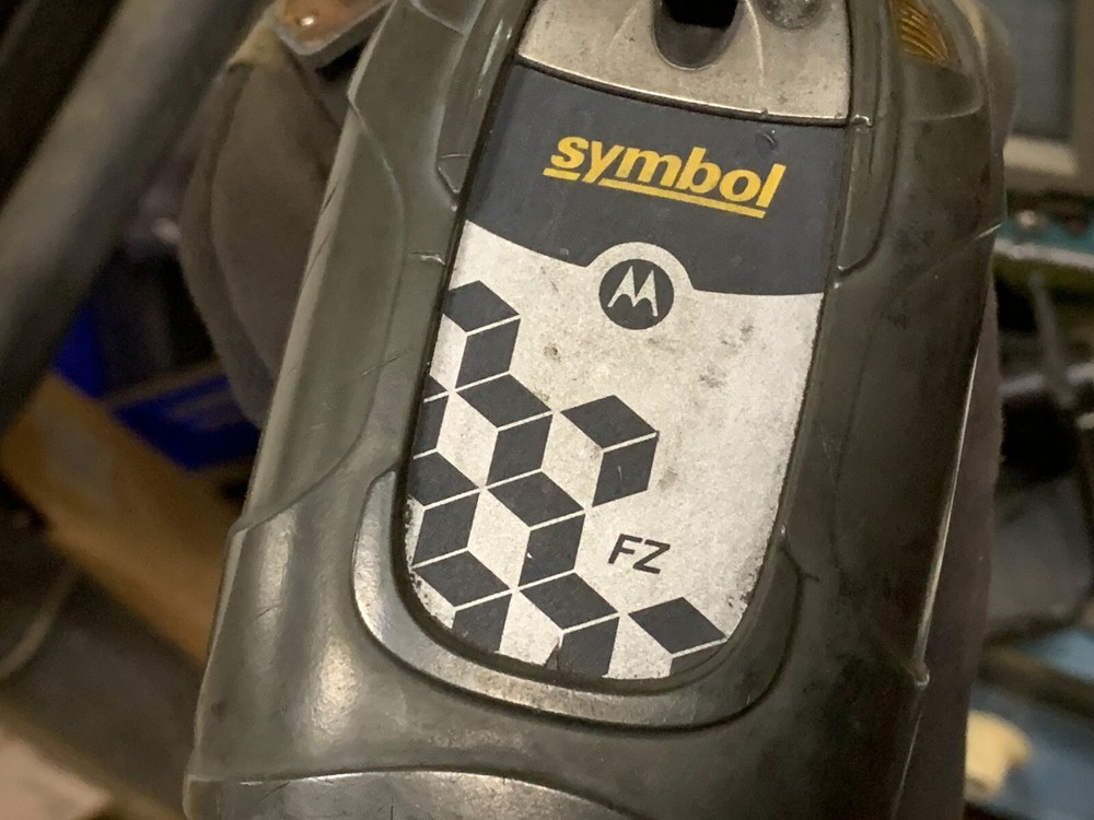 Motorola LS3408-FZ20005R Handheld Barcode Scanner Yellow and Black
