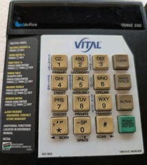 VeriFone Tranz 330 T330 Credit Card Terminal With Ac Adapter